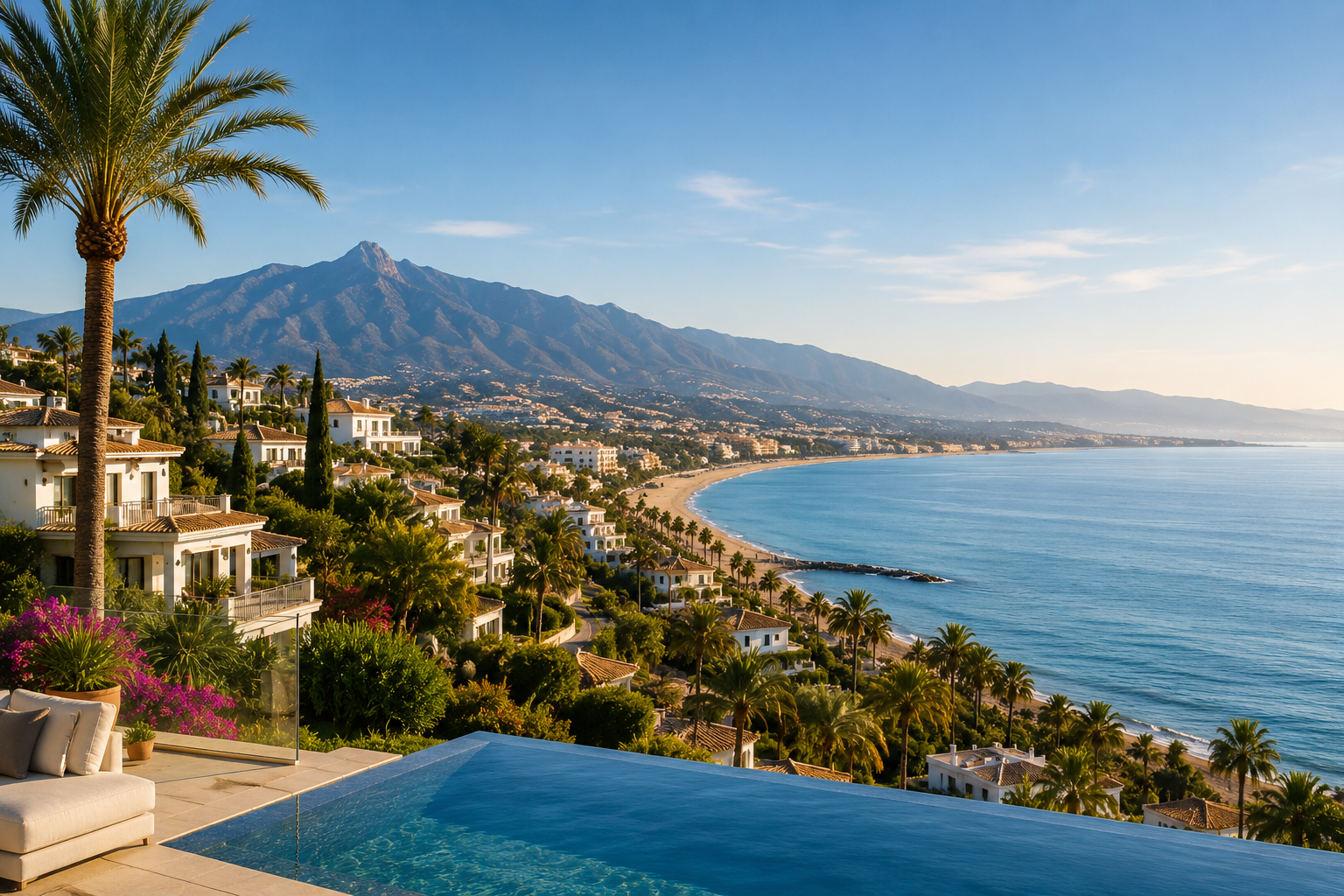 Beste gebieden aan de Costa del Sol voor verschillende kopersprofielen